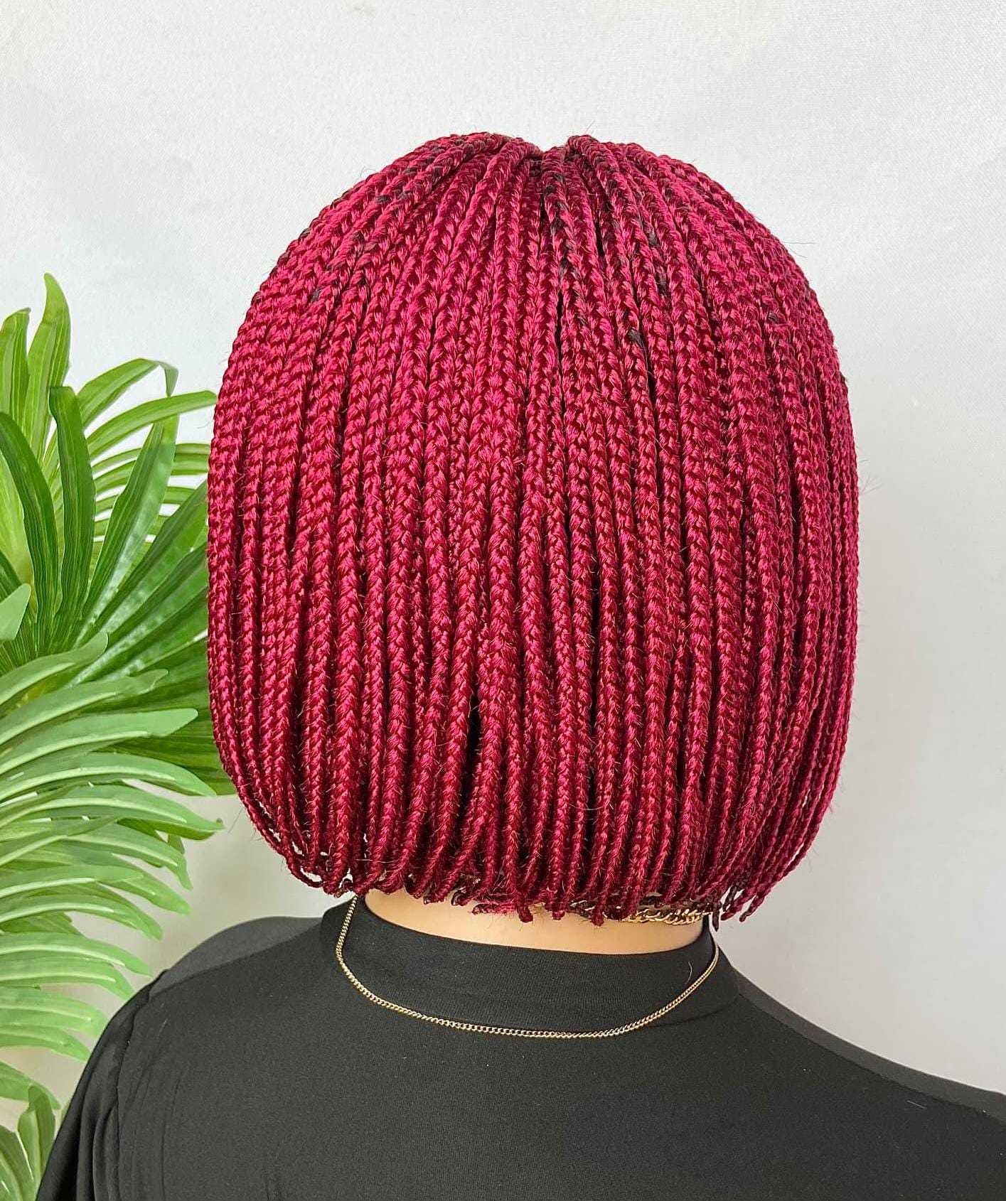 Short Bob Braided Wig