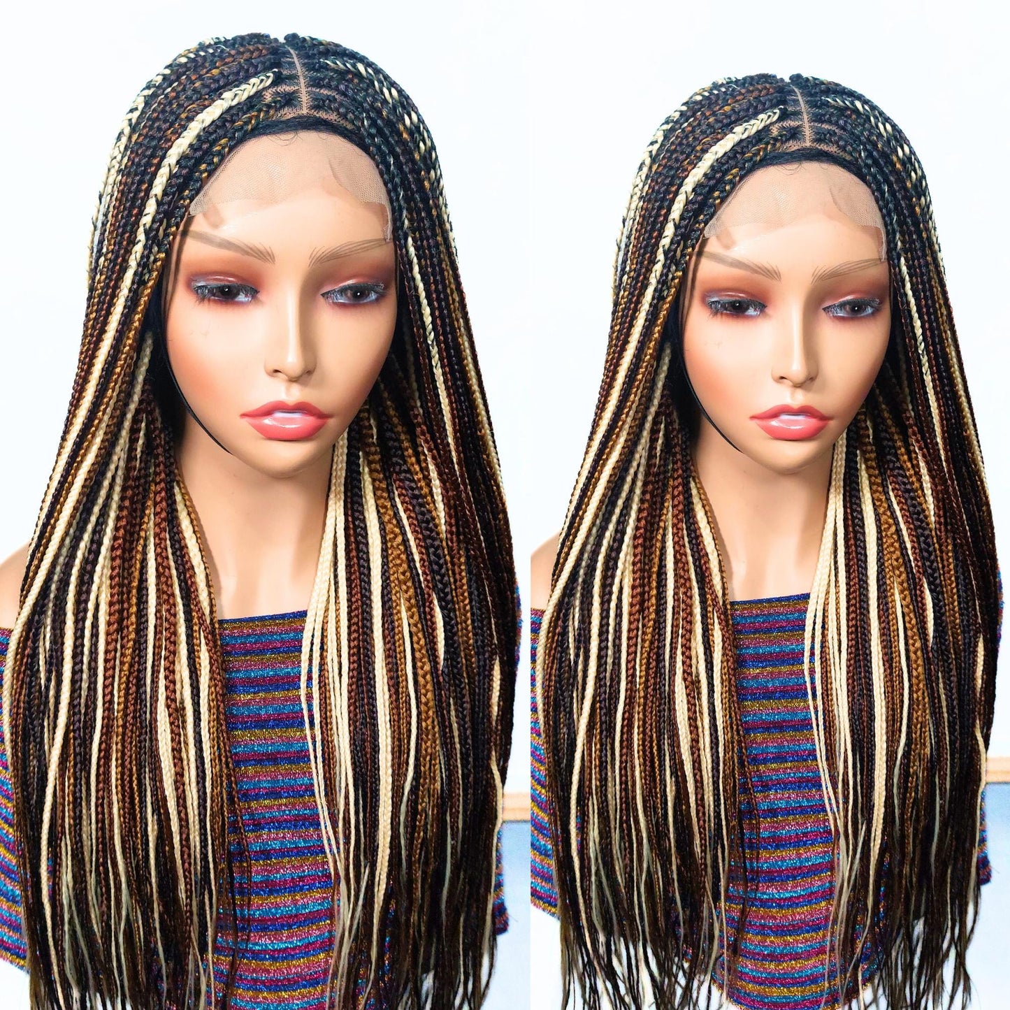 Knotless Single Box Braided Wig For Black Women
