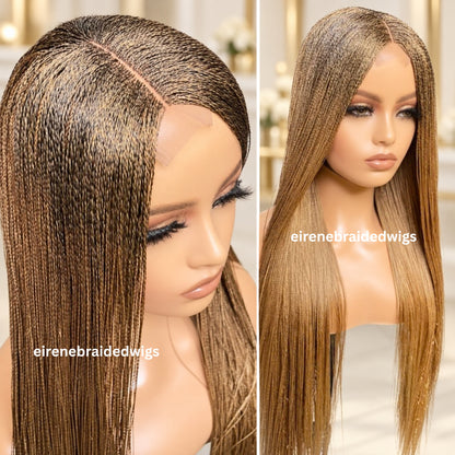 30 Inch Micro Twist Wig – Human Hair Lace Closure Nano