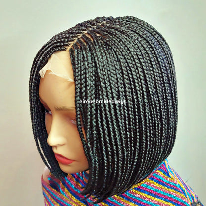 Short Bob Braided Wig