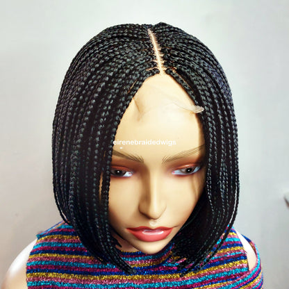 Short Bob Braided Wig