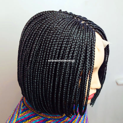 Short Bob Braided Wig