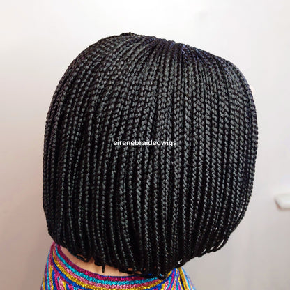 Short Bob Braided Wig