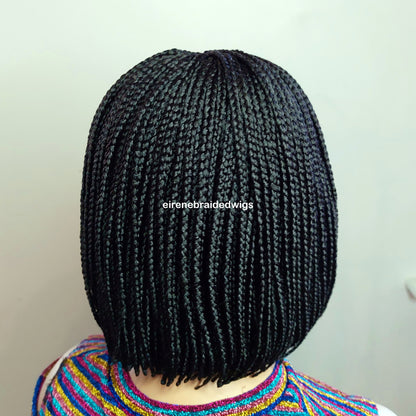 Short Bob Braided Wig