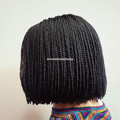 Short Bob Braided Wig