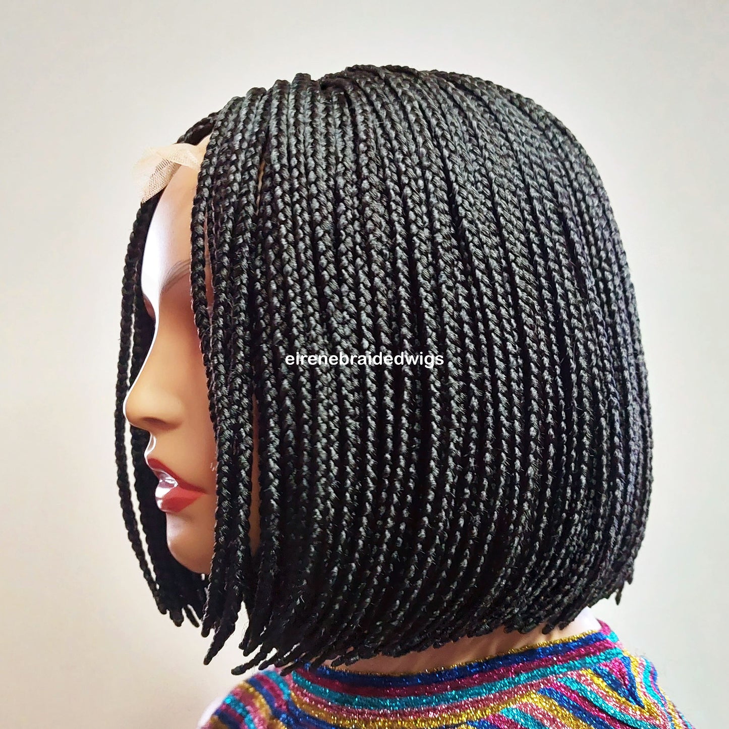 Short Bob Braided Wig