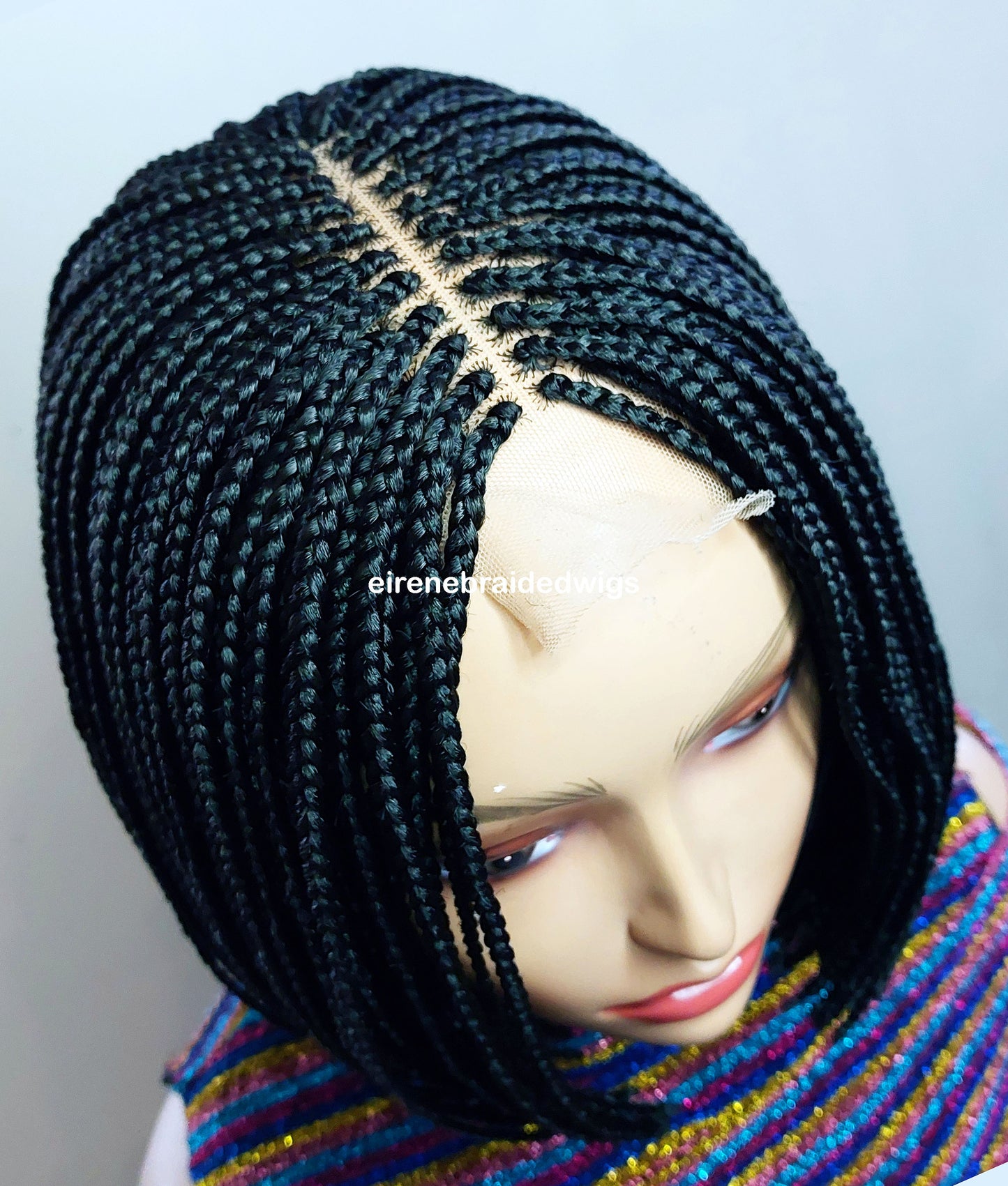 Short Bob Braided Wig