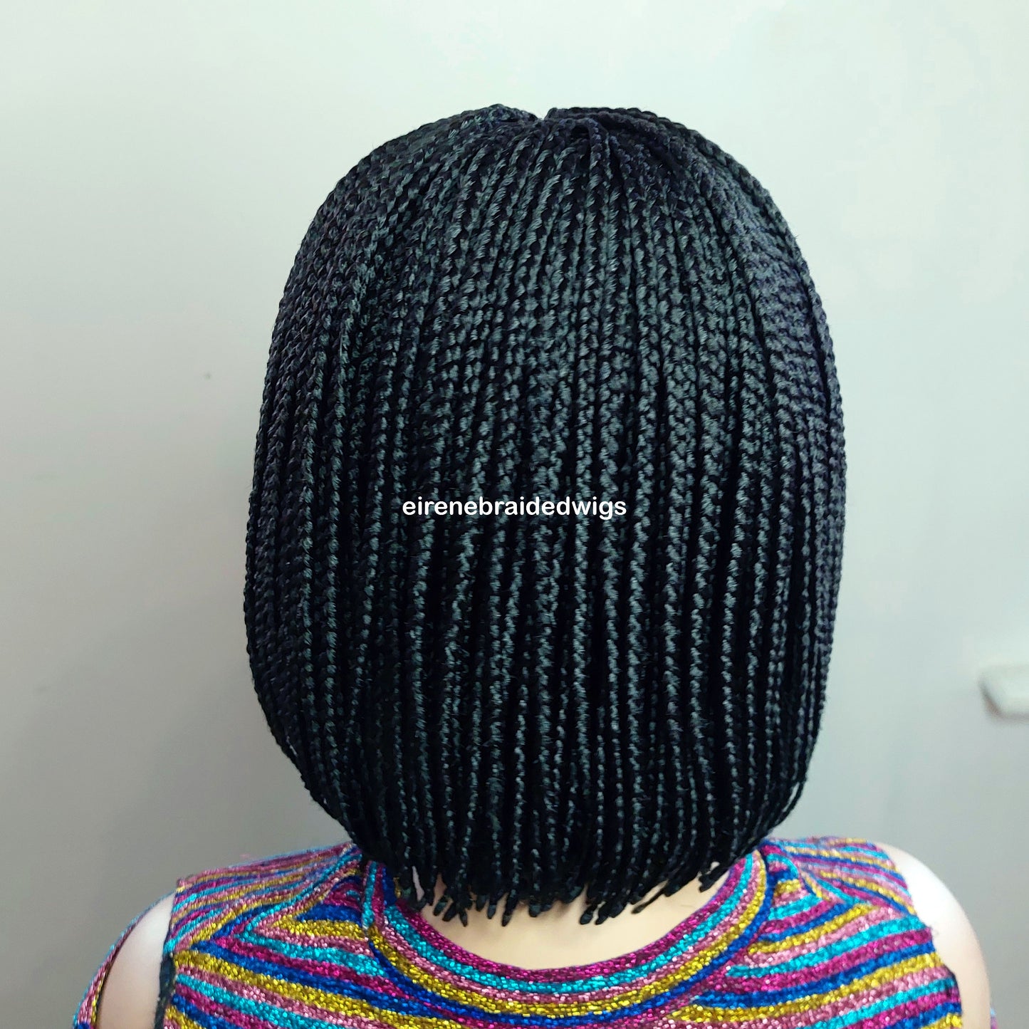 Short Bob Braided Wig