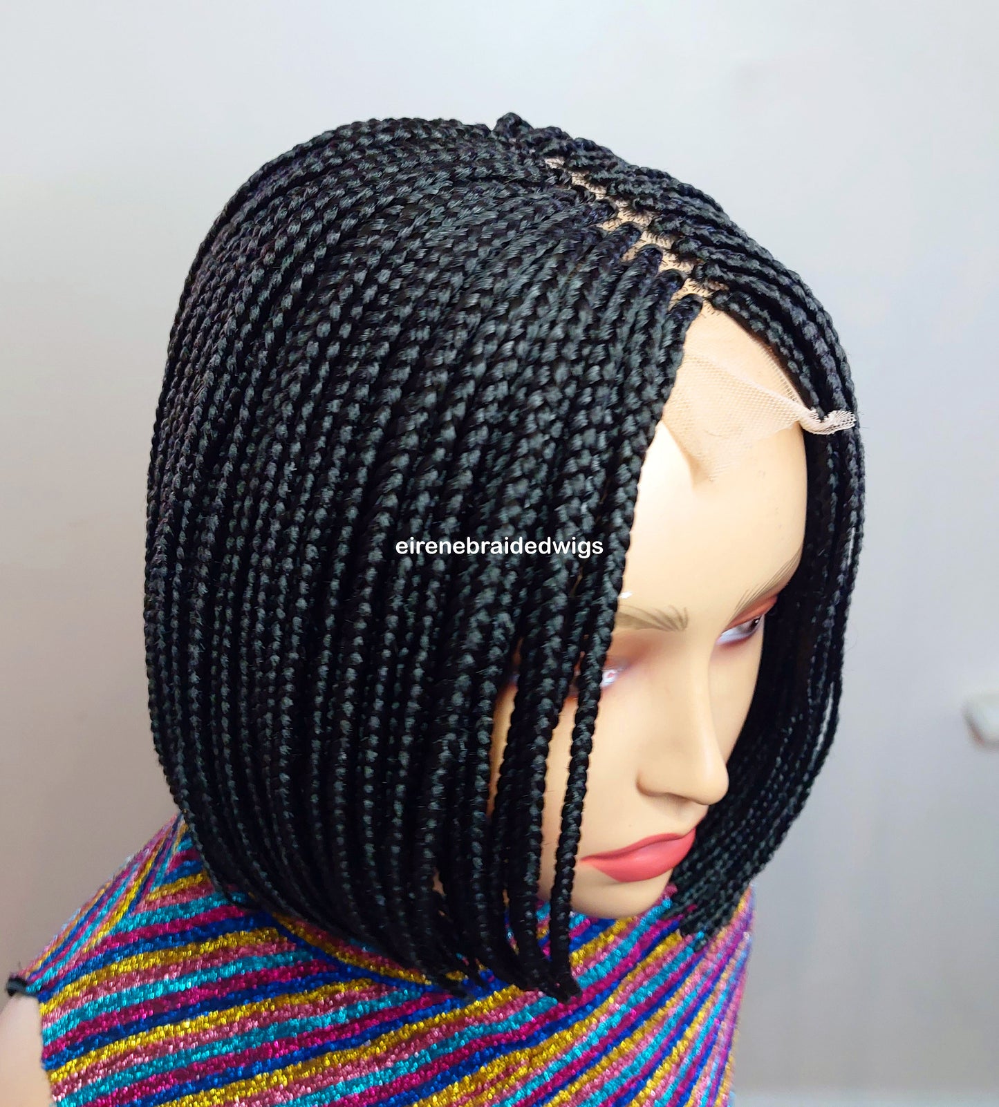 Short Bob Braided Wig