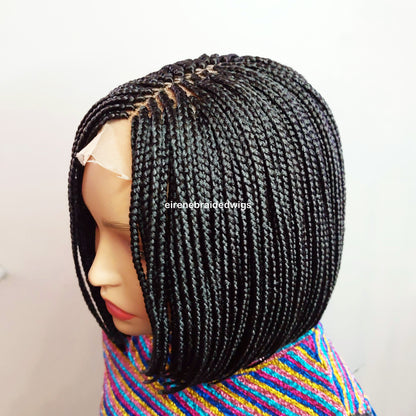 Short Bob Braided Wig