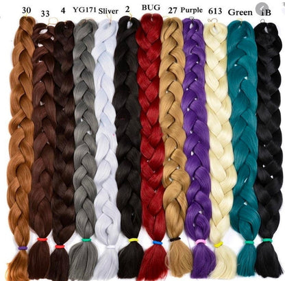 Chunky Knotless Big Box Braided Wig For Black Women