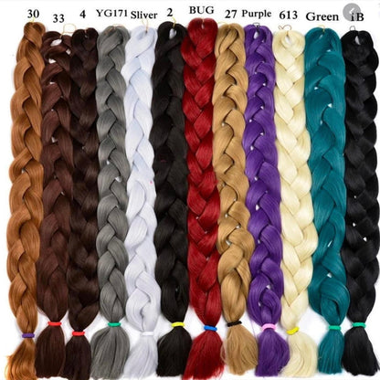 Micro Twist Braided Wig, long black brown lightweight glueless ombre million braids