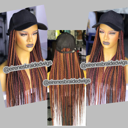 Ready to Ship braided hat wig for Black Women – Braid Band – Braid Hat Wig – Braid Cap – Braid Accessories – Quick Braids – hair – product image 8