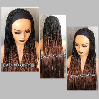 Braided Wigs for Black Women Braided Headband Wig – Interchangeable Band – Alopecia Friendly – product image 1