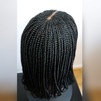Braided Wigs for Black Women Fulani Braided Wig – Ghana Weaving – Lace Frontal – Goddess Locs – product image 6