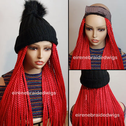 Braided Wigs for Black Women Braided Wig with Headband – Alopecia Hair Loss Wig – product image 6