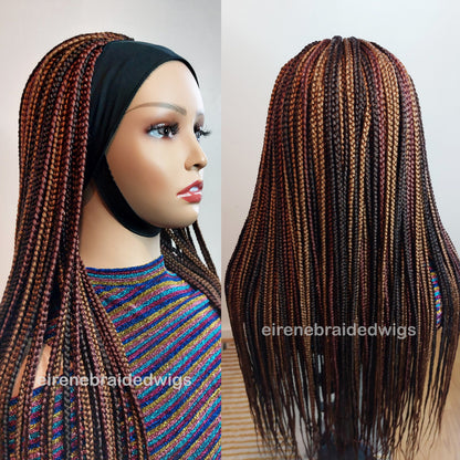 Braided Headband Wig for Black Women – Glueless Protective Style – product image 4