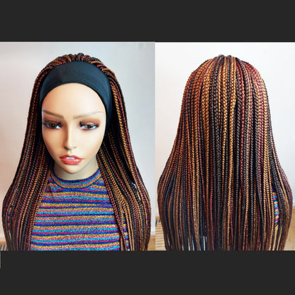 Braided Headband Wig for Black Women – Glueless Protective Style – product image 7
