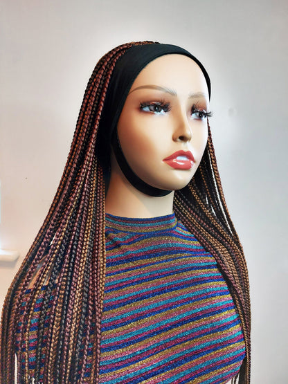 Braided Headband Wig for Black Women – Glueless Protective Style – product image 5