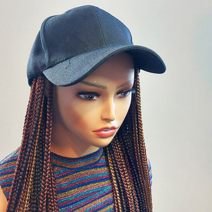 Ready to Ship braided hat wig for Black Women – Braid Band – Braid Hat Wig – Braid Cap – Braid Accessories – Quick Braids – hair – product image 10