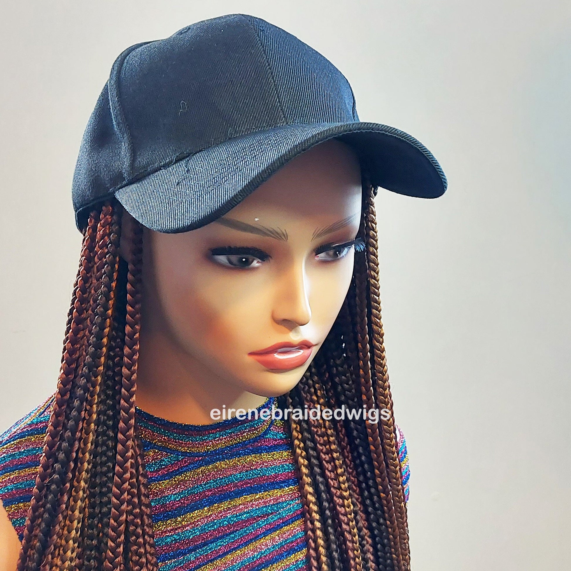 Ready to Ship braided hat wig for Black Women – Braid Band – Braid Hat Wig – Braid Cap – Braid Accessories – Quick Braids – hair – product image 7