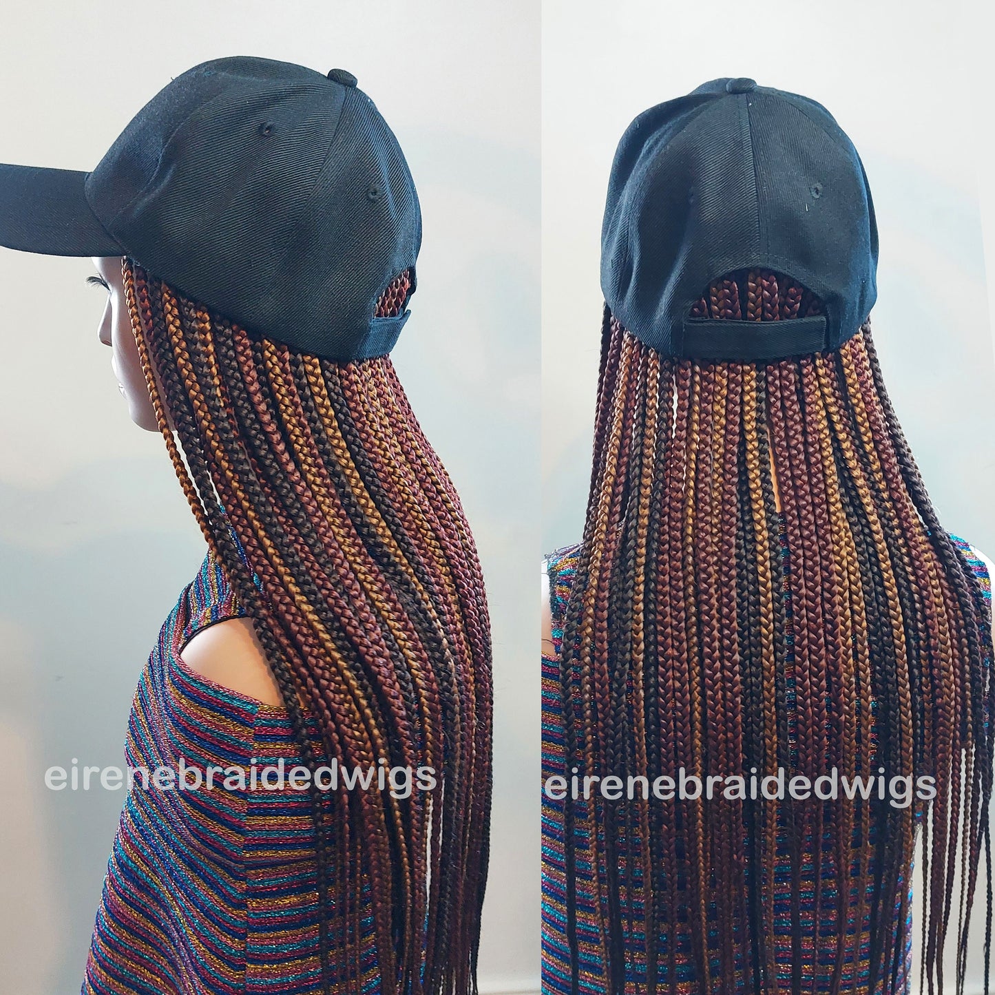 Ready to Ship braided hat wig for Black Women – Braid Band – Braid Hat Wig – Braid Cap – Braid Accessories – Quick Braids – hair – product image 3