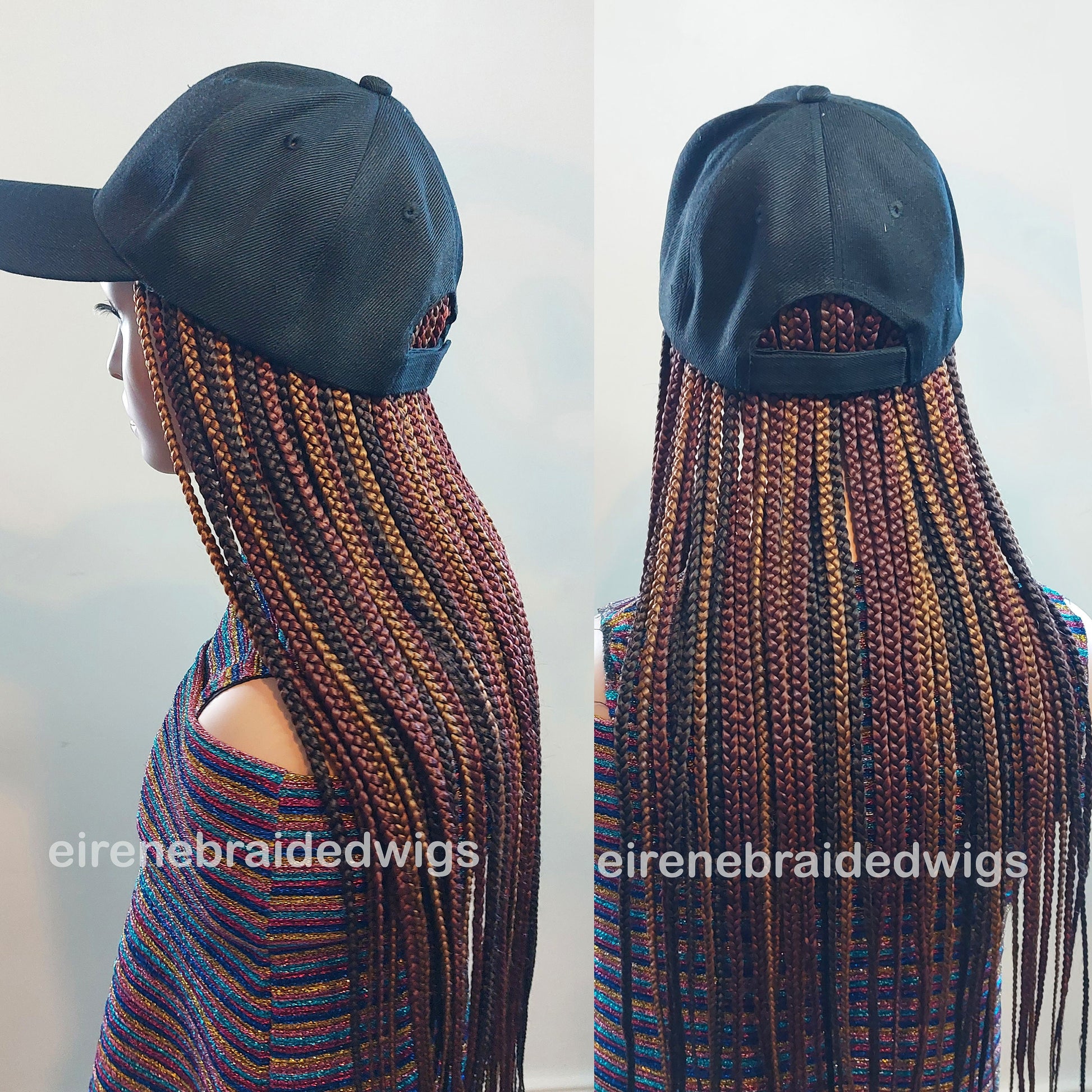Ready to Ship braided hat wig for Black Women – Braid Band – Braid Hat Wig – Braid Cap – Braid Accessories – Quick Braids – hair – product image 3