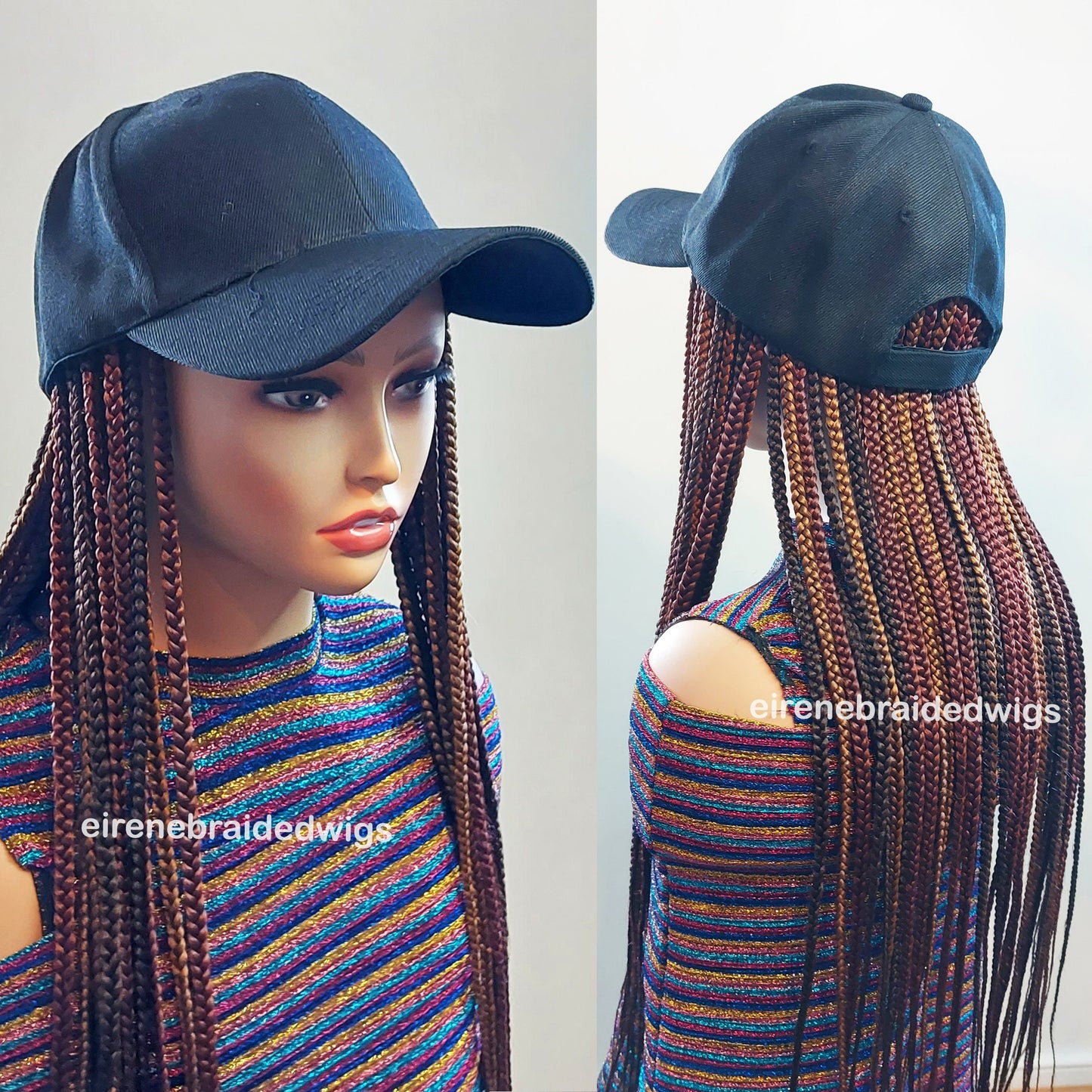 Ready to Ship braided hat wig for Black Women – Braid Band – Braid Hat Wig – Braid Cap – Braid Accessories – Quick Braids – hair – product image 5