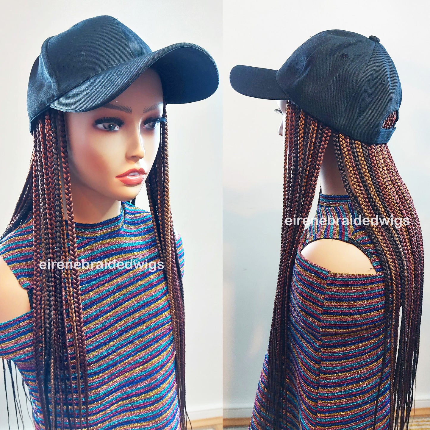 Ready to Ship braided hat wig for Black Women – Braid Band – Braid Hat Wig – Braid Cap – Braid Accessories – Quick Braids – hair – product image 6