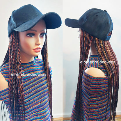 Ready to Ship braided hat wig for Black Women – Braid Band – Braid Hat Wig – Braid Cap – Braid Accessories – Quick Braids – hair – product image 6