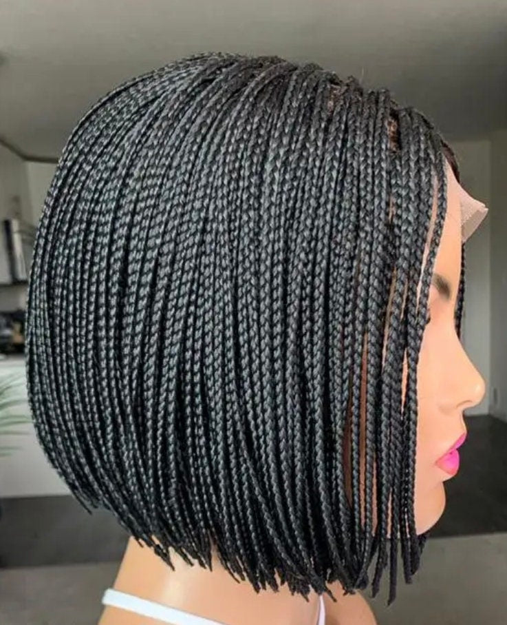 Braided Wigs for Black Women Bob Box Braided Wig – Shoulder-Length Lace Front Wig – product image 6