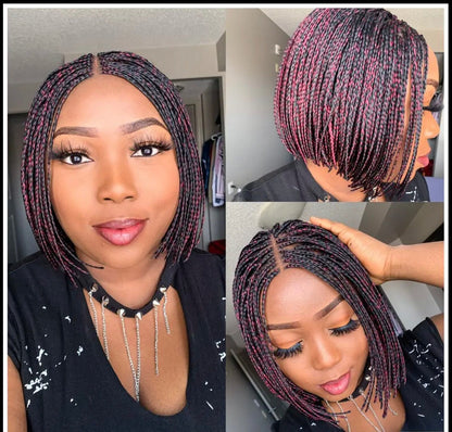 Braided Wigs for Black Women Bob Box Braided Wig – Shoulder-Length Lace Front Wig – product image 1