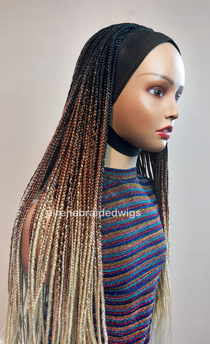 Braided Wigs for Black Women Braided Headband Wig – Alopecia Hair Loss Solution – Glueless & Beginner Friendly – product image 4