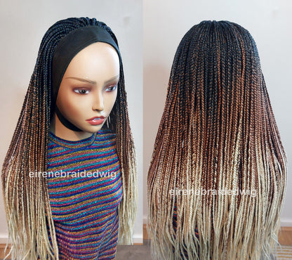 Braided Wigs for Black Women Braided Headband Wig – Alopecia Hair Loss Solution – Glueless & Beginner Friendly – product image 3