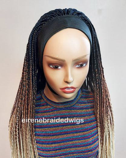 Braided Wigs for Black Women Braided Headband Wig – Changeable Ponytail – Alopecia Friendly – product image 4