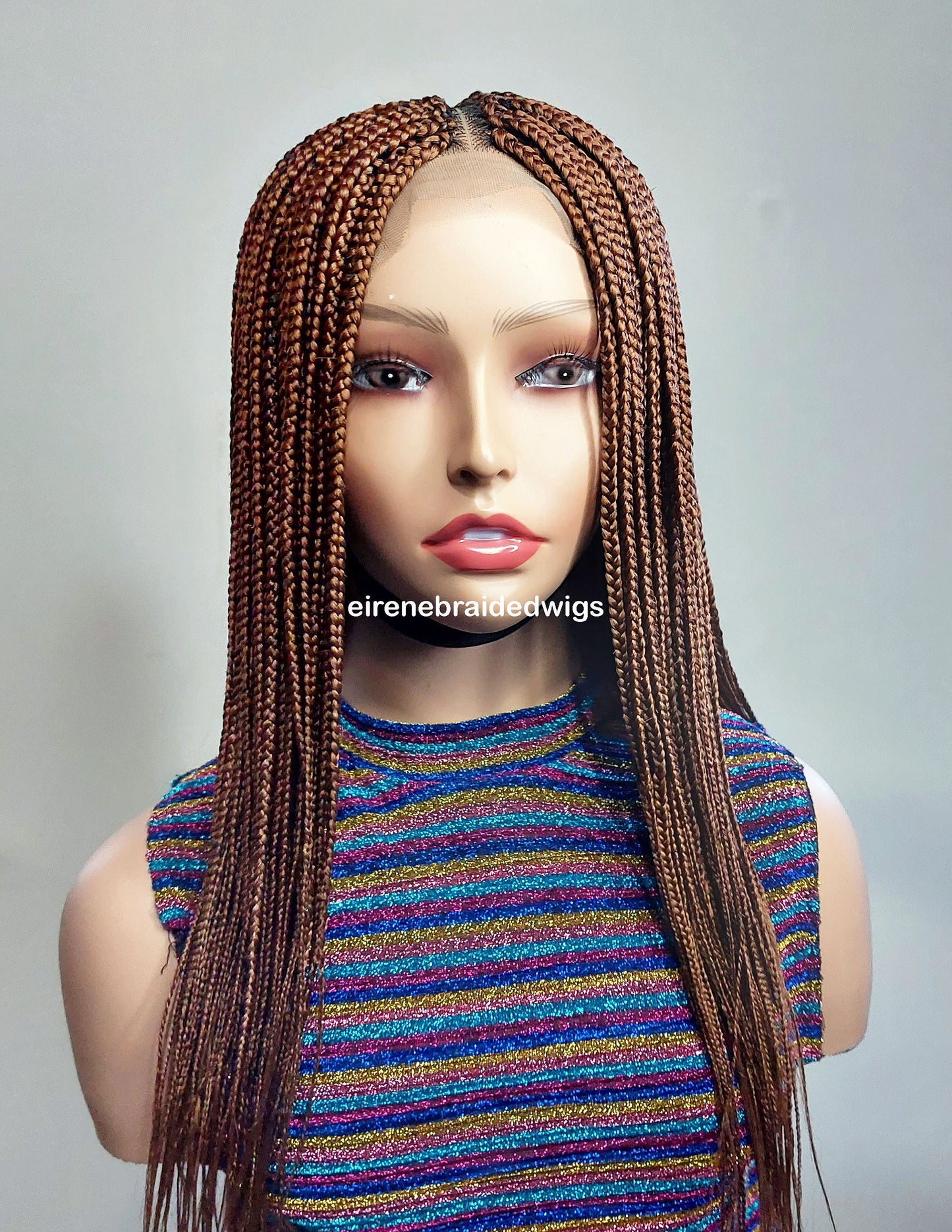 Braided Wigs for Black Women Box Braided Wig – Shoulder-Length Lace Front Wig for Black Women – product image 7