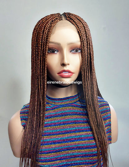 Braided Wigs for Black Women Box Braided Wig – Shoulder-Length Lace Front Wig for Black Women – product image 7