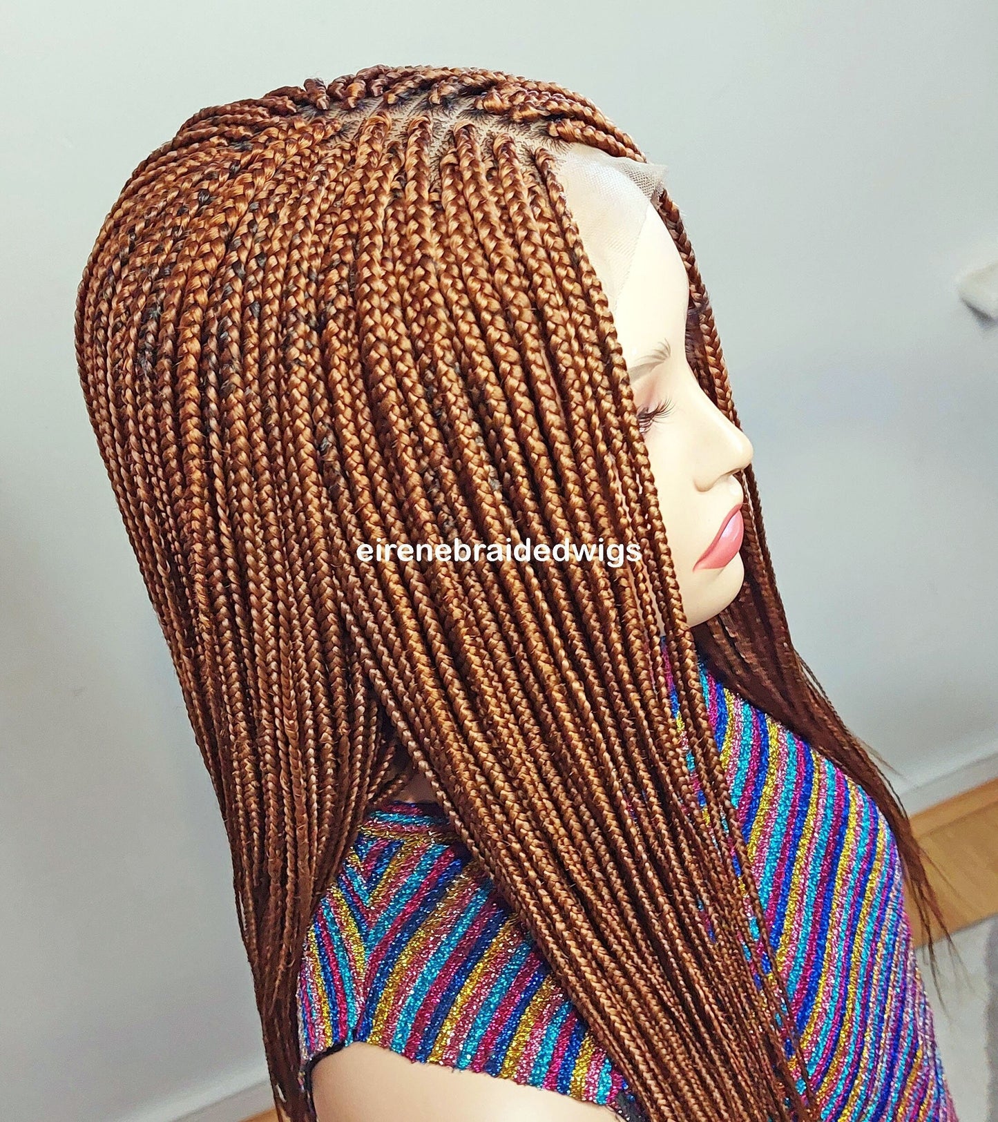 Braided Wigs for Black Women Box Braided Wig – Shoulder-Length Lace Front Wig for Black Women – product image 2
