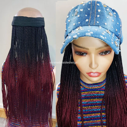 Braided Wigs for Black Women Braided Headband Wig – Changeable Hairband – Alopecia Friendly – product image 3
