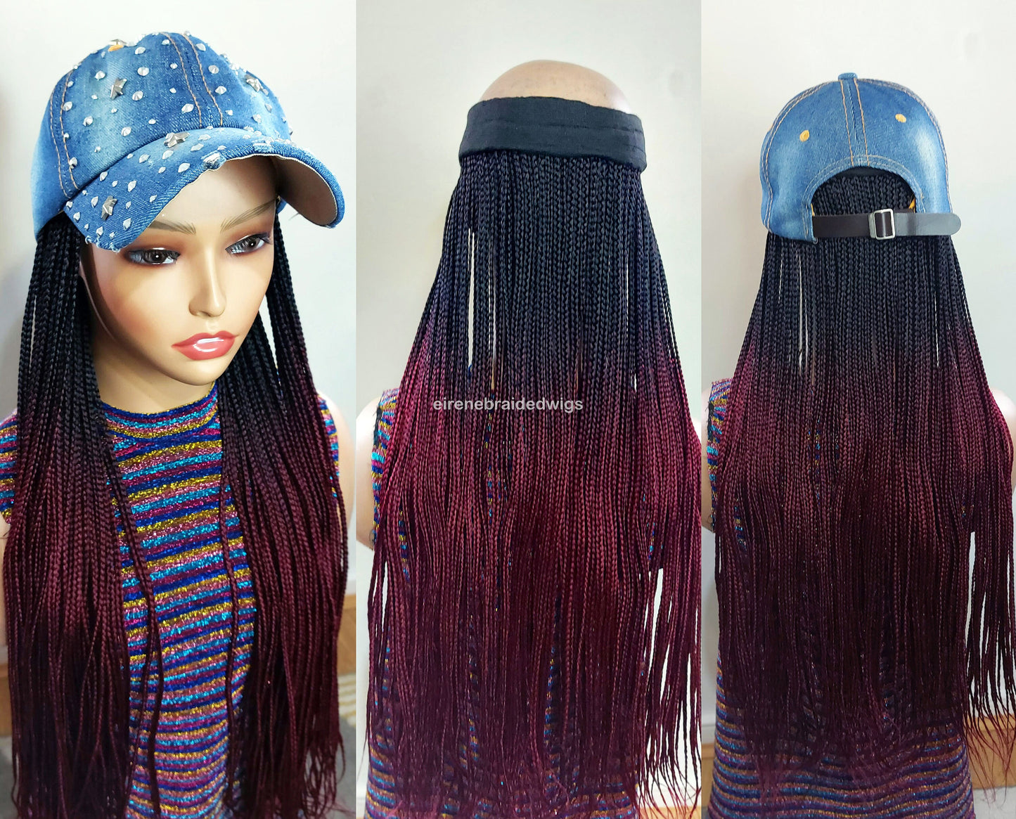 Braided Wigs for Black Women Braided Headband Wig – Changeable Hairband – Alopecia Friendly – product image 2