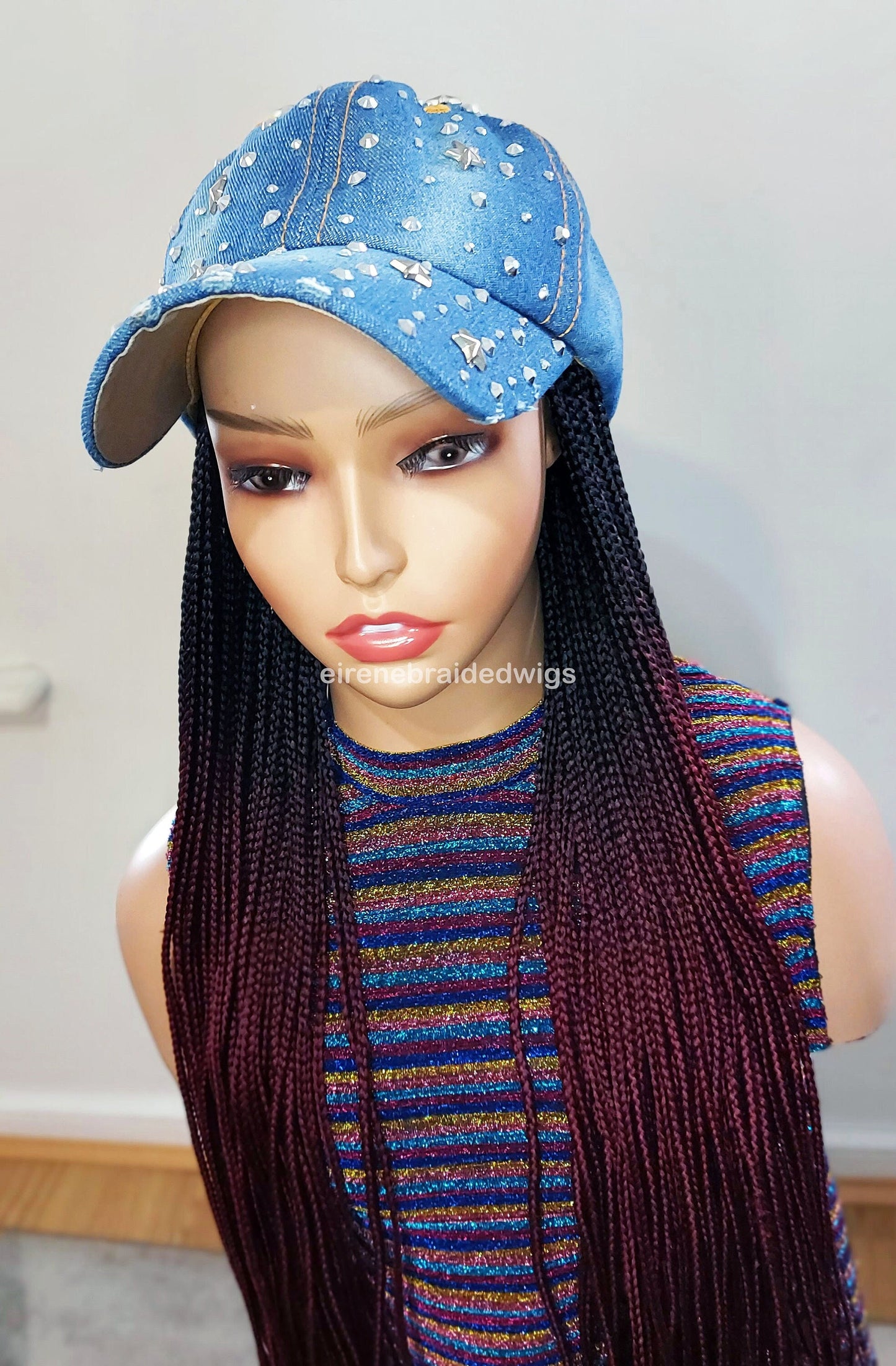 Braided Wigs for Black Women Braided Headband Wig – Changeable Hairband – Alopecia Friendly – product image 6