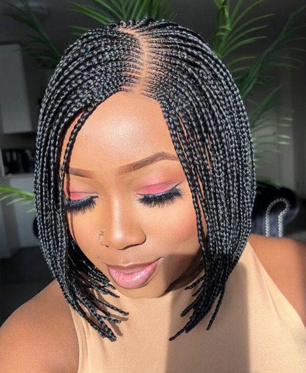 C-cut Bob Braids Wig