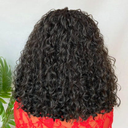 Braided Wigs for Black Women Knotless Bob Braided Wig – Boho Goddess Locs – Human Hair Blend Lace Front – product image 5