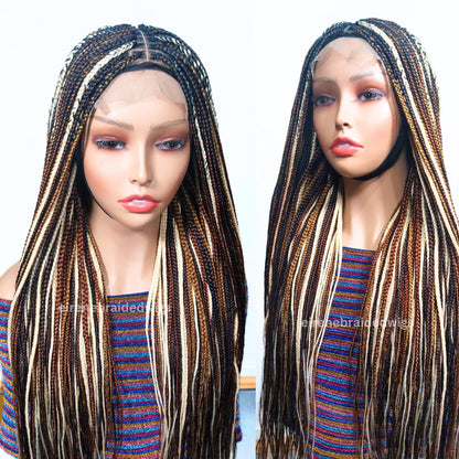 Knotless Single Box Braided Wig For Black Women