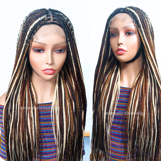 Knotless Single Box Braided Wig For Black Women