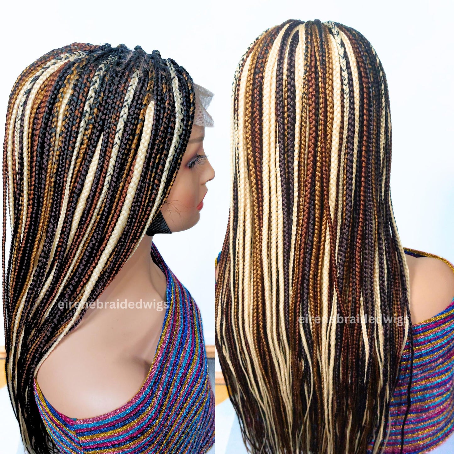 Knotless Single Box Braided Wig For Black Women