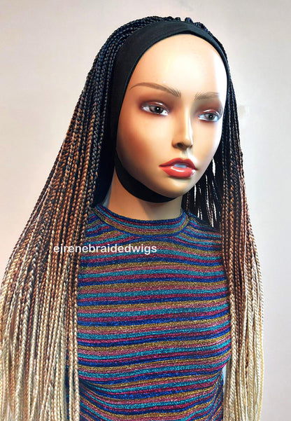 Braided Wigs for Black Women Braided Headband Wig – Alopecia Hair Loss Solution – Glueless & Beginner Friendly – product image 2