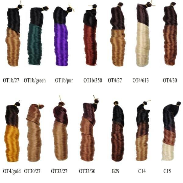 Braided Wigs for Black Women 28" Spanish Curls Braided Wig – Human Hair Lace Front – product image 6