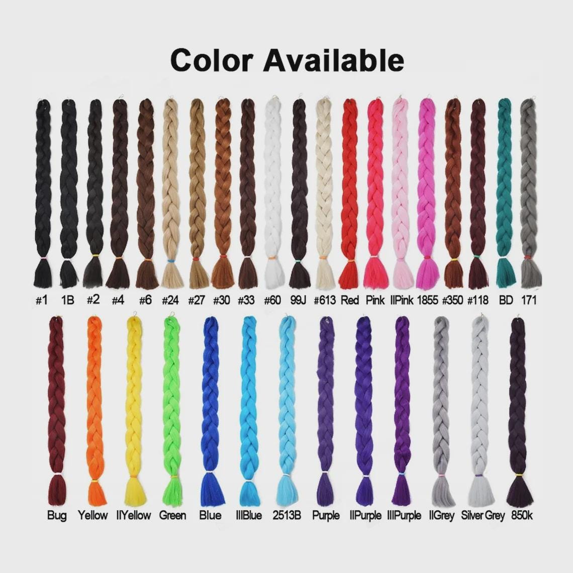 Braided Wigs for Black Women 30" Cornrow Braid Wig – Black Braided Lace Frontal Wig – product image 7