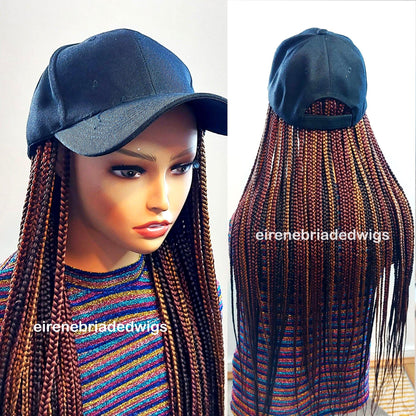 Ready to Ship braided hat wig for Black Women – Braid Band – Braid Hat Wig – Braid Cap – Braid Accessories – Quick Braids – hair – product image 1